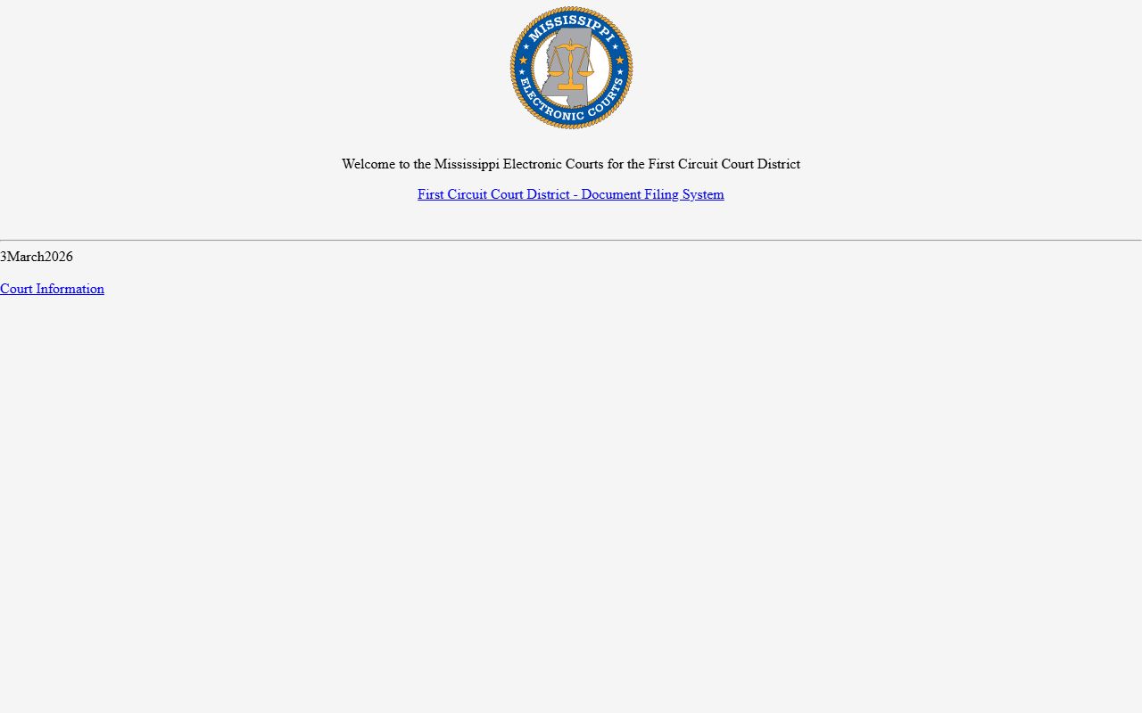 Monroe County court records search on the First Circuit MEC site