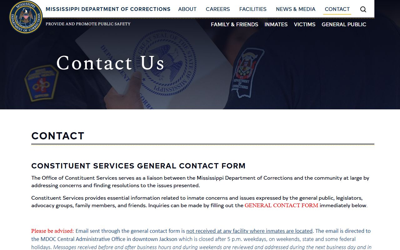 MDOC records contact for Monroe County state inmate verification